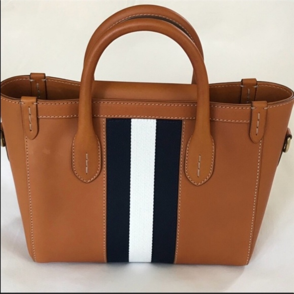 "Updated Jan 29Ralph Lauren Tan Mini Tote Bag"